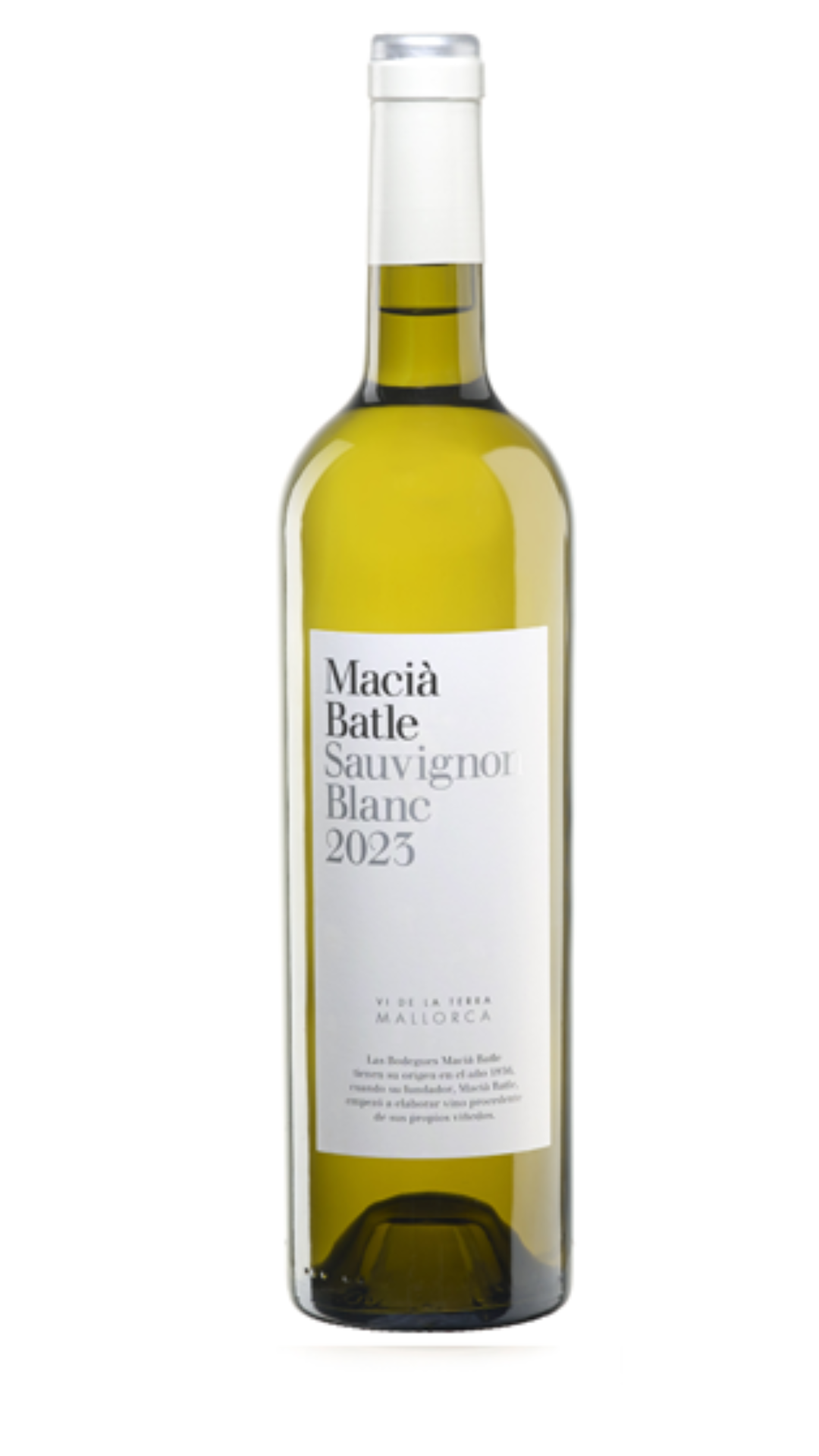 SAUVIGNON WHITE. IGP Mallorca. Maciá Batle Wineries.